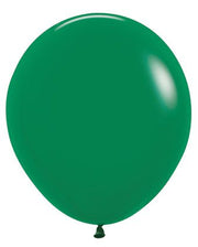 18" Sempertex Fashion Forest Green Balloons 25 Bag #55024