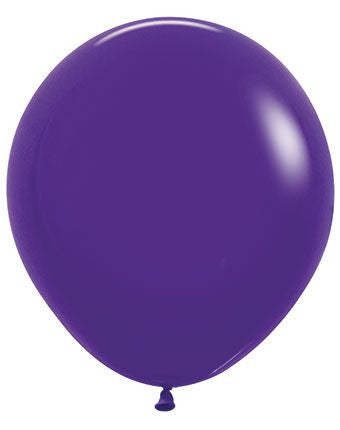 18" Sempertex Fashion Violet Latex Balloons 25Bag #55030