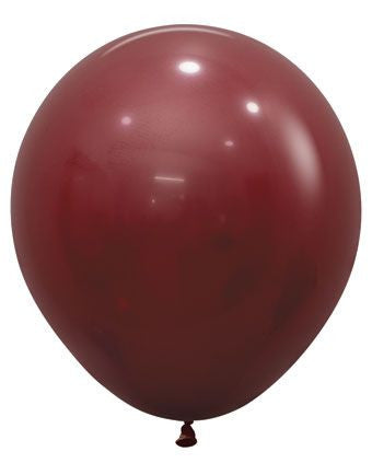 18" Sempertex Deluxe Merlot (Burgundy) Balloons 25ct #55520