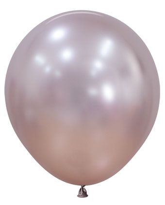 18" Sempertex Silk Pink Blossom Balloons 25 Bag #55533
