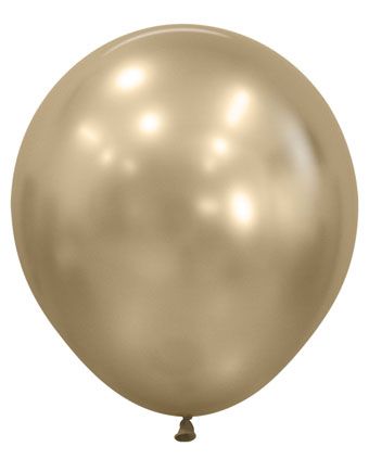 18" Sempertex Silk Gold Dust Balloons 25ct #55539