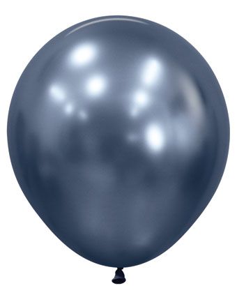 18" Sempertex Reflex Galaxy Blue Balloons 15 per Bag #55603