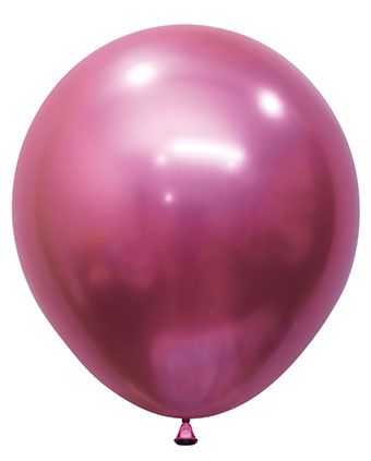 18" Sempertex Reflex Fuchsia Latex Balloons 15 per Bag #55856