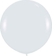 36" Sempertex Fashion White Balloons 1 count #56002