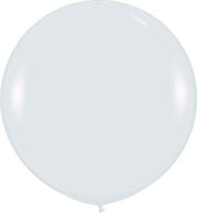 36" Sempertex Fashion White Latex Balloons 1 count #56002