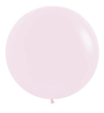 36" Sempertex Pastel Matte Pink Latex Balloons 1 count #56174