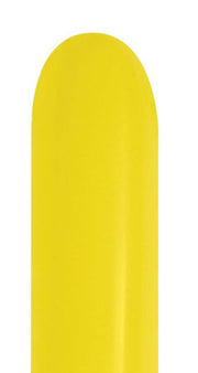 yellow 260 twist balloons