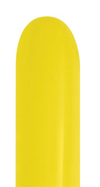 yellow 260 twist balloons