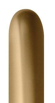 Sempertex 260B Reflex Gold Twisting Balloons 50ct #57348