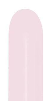 Sempertex 260B Pastel Matte Pink Twisting Balloons 50ct #57374