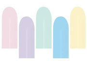 pastel assorted twisting balloons