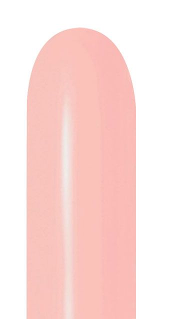 Sempertex 260B Pastel Matte Melon Twisters 50 Bag #57519