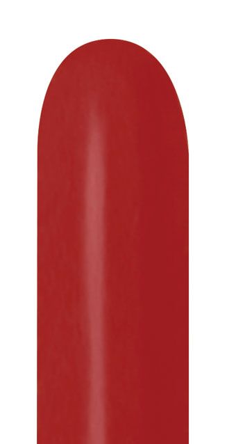 Sempertex 260B Deluxe Imperial Red Twisters 50 Bag #57525