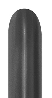 Sempertex 260B  Silk Midnight Gray Twisters 50 Bag #57597