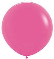 24" Sempertex Deluxe Fuchsia Pink Balloons 1ct #59010