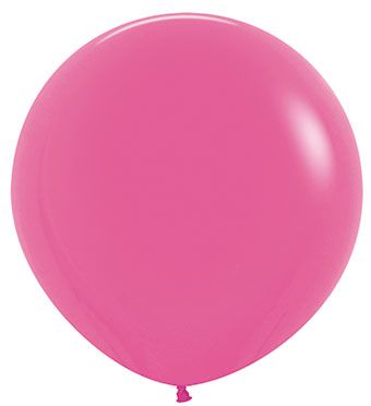 24" Sempertex Deluxe Fuchsia Pink Balloons 1ct #59010