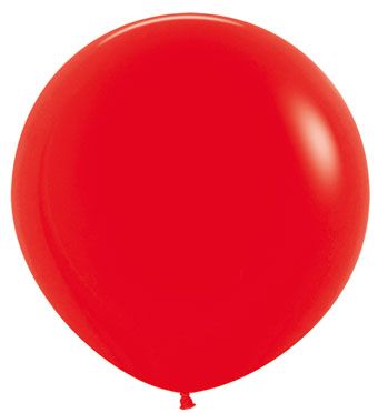 24" Sempertex Fashion Red Balloons 1 count #59012