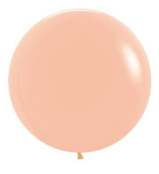 24" Sempertex Deluxe Peach-Blush Latex Balloons 1ct #59029