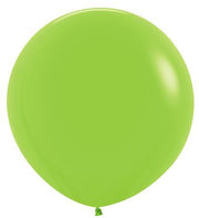 24" Sempertex Neon Green Latex Balloons 1ct #59052