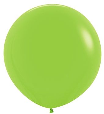 24" Sempertex Neon Green Latex Balloons 1ct #59052