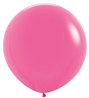 24" Sempertex Neon Magenta Latex Balloons 1 ct #59059