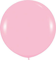 24" Sempertex Fashion Bubble Gum Pink Latex Balloons 1ct #59074