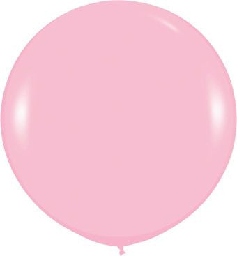 24" Sempertex Fashion Bubble Gum Pink Latex Balloons 1ct #59074