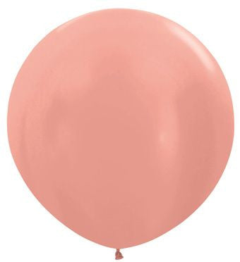 sempertex balloons metallic rose gold balloons