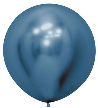 24" Sempertex Reflex Blue Balloons 1 count #59143
