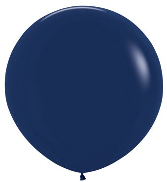 24" Sempertex Fashion Navy Balloons 1 count #59170