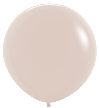 24" Sempertex Deluxe White Sand Balloons 1 count #59361