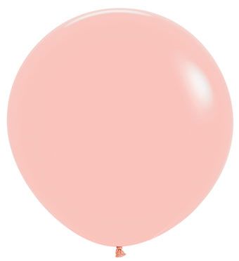 24" Sempertex Pastel Matte Melon Balloons 1 count #59519