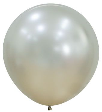 24" Sempertex Silk Cream Pearl Balloons 1 count #59532