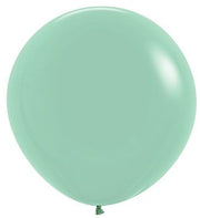 24" Sempertex Pastel Dusk Green Tea Latex Balloons 1 count #59543