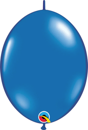6"  Q-LINK SAPPHIRE BLUE Latex Balloons 50 Bag #90324