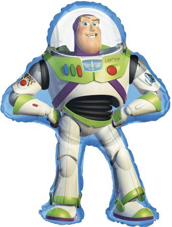 35" Large Sharpe BUZZ LIGHTYEAR Helium Foil Balloon #61959