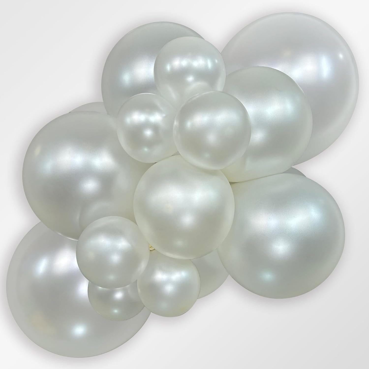 260B Sempertex Twisters Pearl White 50ct #57061