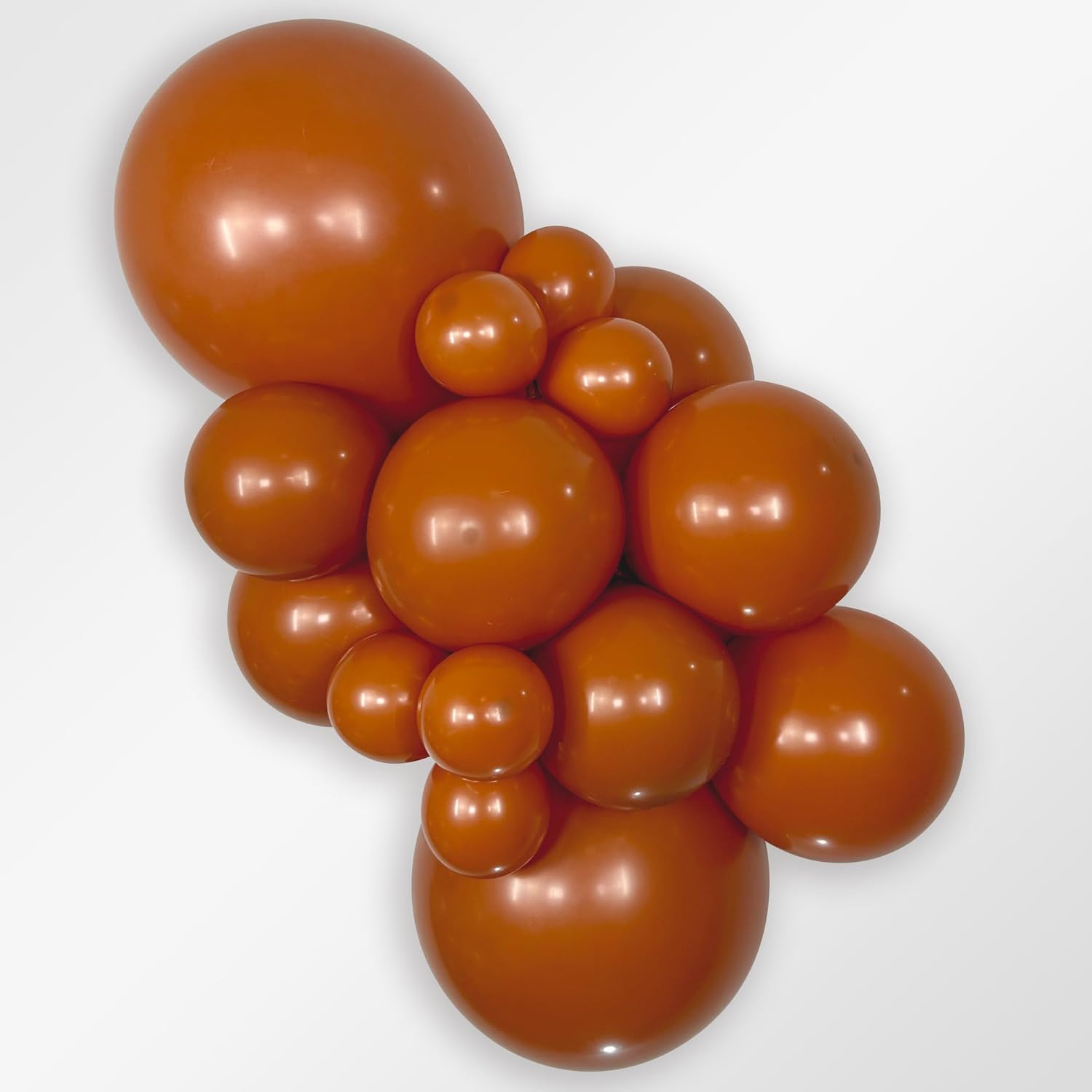 18" Sempertex Deluxe Sunset Orange Balloons 25 Bag #55528