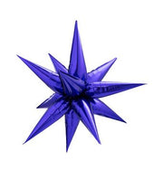 40" Star Burst Foil Balloons Large Purple #64142