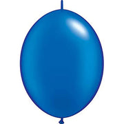 6"  Q-LINK PEARL SAPPHIRE BLUE Latex Balloons 50 Bag #90477