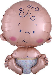 24" Welcome Baby Shape Helium Foil Balloon #65408