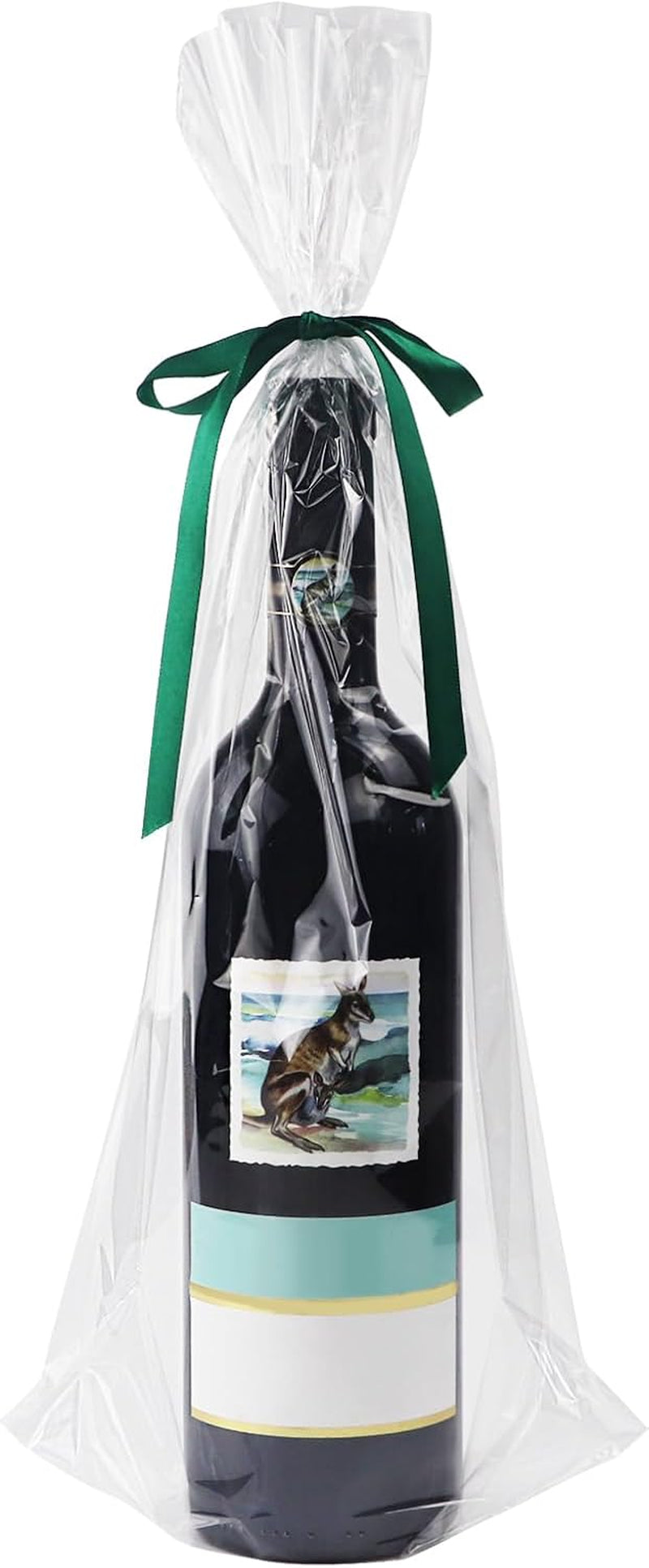 Cellophane Bags for Gift Baskets 16X24 Inches 5Pcs | Clear Cellophane Gift Bags (No Bow or Ribbon Included)