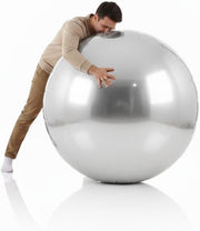 70" Jumbo Silver Spherical Round Helium Foil Balloon (1 PACK)