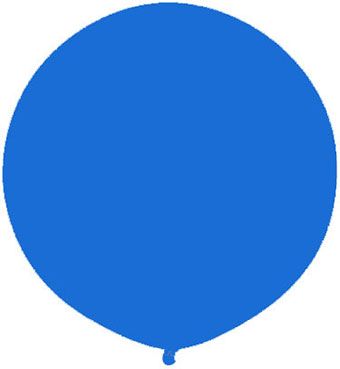 72" Giant Blue Latex Advertising Balloon 1ct #7203