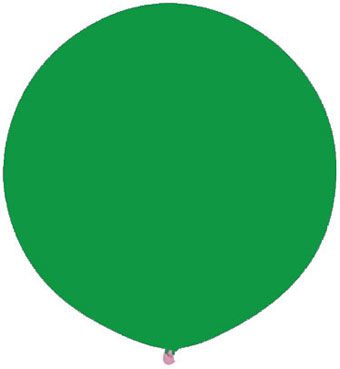 72" Giant Dark Green Round Latex Helium Advertising Balloon 1ct #7204