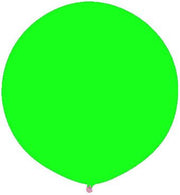 72" Giant Lime Green Round Latex Helium Advertising Balloon 1ct #7264