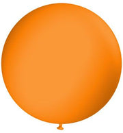 72" Giant Round Giant Orange Latex Balloon 1ct #7205
