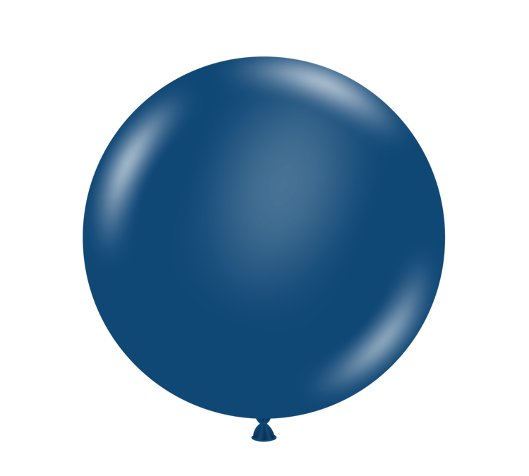 *SALE* 24" TUFTEX Naval (Navy Blue) Blue Balloons 1ct #2488