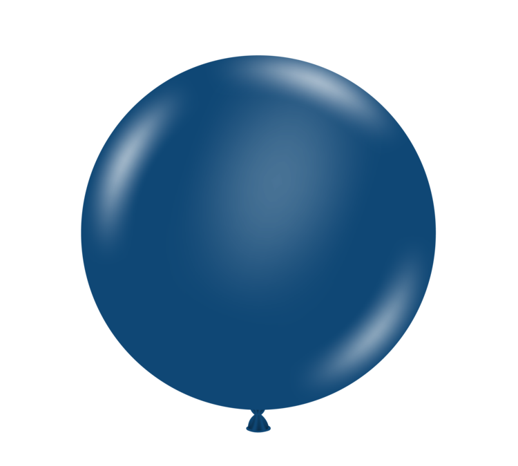 tuf tex navy balloons , navy balloons