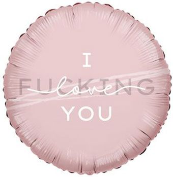 18" I Fuc*ing Love You Helium Foil Balloon (5 Pack) #78308